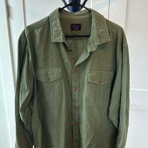 Untuckit XXL Green Casual long sleeve shirt